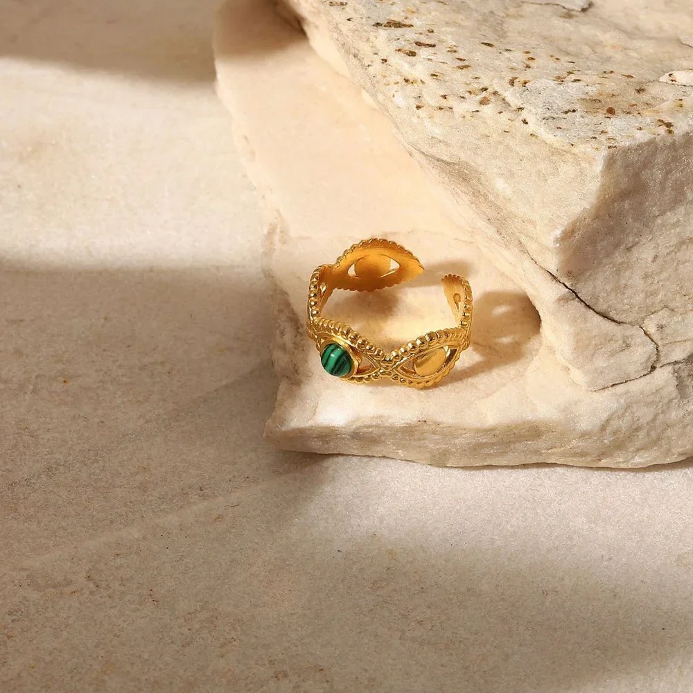 Lois Evil Eye Ring - Picture 5 of 7
